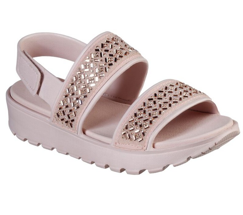 Skechers Dam Rosa Sandaler - Cali Gear: Footsteps - Glam Party - Sverige (CHBNG-4158)